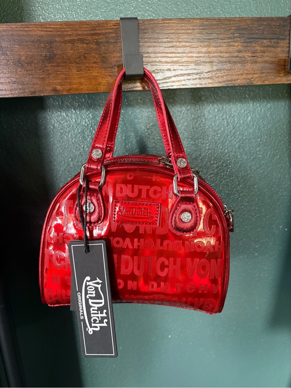 Red Von Dutch Purse
